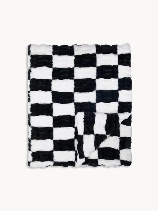 lola Other - New with tags on! Unopened LOLA blanket, size medium! Black and white check